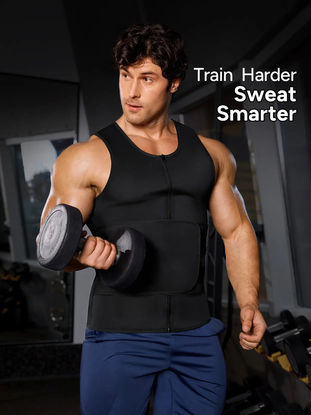 Sauna Sports Vest Suit Top
