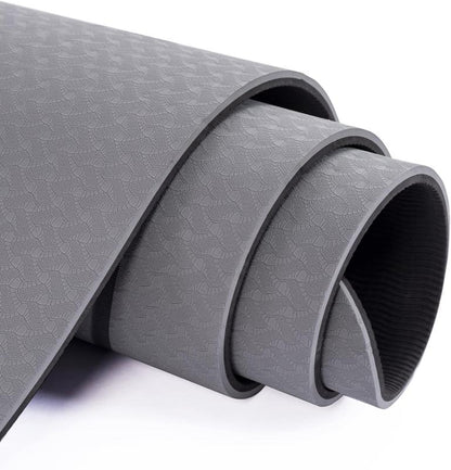 Non Slip Thick Fitness Mats with Storage Bag